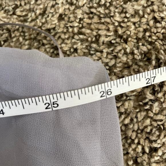 NWT Birdy Grey Gwennie Formal Bridesmaid Dress in Chiffon Silver Curve 3X - Picture 7 of 11